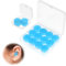 Silikon Ohrstöpsel Zum Schlafen 10 Stück Ohrenstöpsel Für Die Nacht Formbare Gehörschutzstöpsel Wiederverwendbare Weiche Earplugs Wasserdichte Kinder Ohrstöpsel Schwimmen Konzert (4 Paar + 1 Paar)