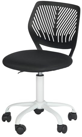 FurnitureR Bunte Schreibtischstuhl, Modernes verstellbares Design Computer Sitz, Swivel Armless Stuhl, Kinderzimmer, Home Office Task Chair