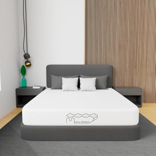 Memory Matratzen Matratze 180x200, 7-Zonen Viscoschaum Matratze |Härtegrad H3, 26 cm Hoch, 2 in 1 Doppelschicht Kaltschaummatratze, Abnehmbarer Stoffbezug mit Reißverschluss (180x200x26 cm)