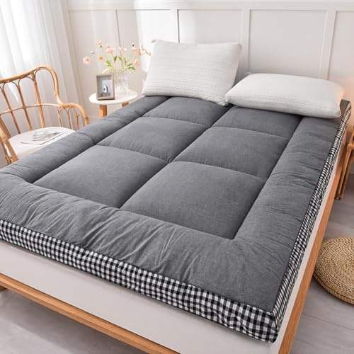 GYCS Futon Plegable Enrollable, Futon Japones, Colchoneta Dormir Suelo, Colchón Enrollable para Invitado, Sofás para Tumbonas, Colchoneta, Tumbona Suave Y Transpirable,10,120x200x8cm