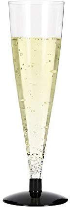 TELEVASO - 432 uds - Copa Cava 150 ml - Plástico cristalino (PS) - Color Transparente - Reciclable - Ideal para cava, champagne, vino