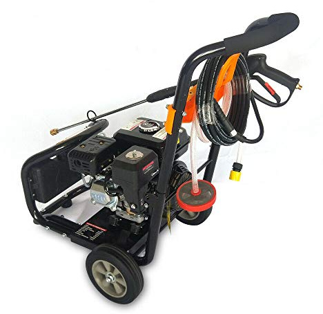 Nettoyeur haute pression professionnel à essence avec moteur à essence, nettoyeur vapeur, moteur OHV 7,5 CV