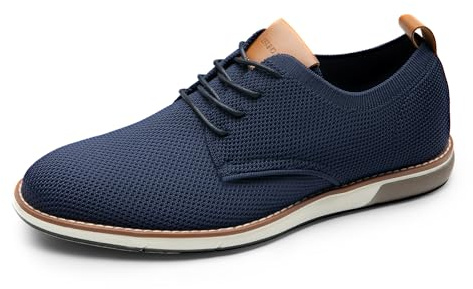 Bruno Marc Men's Lace Up Shoes,Navy,11