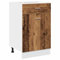 vidaXL Schubunterschrank Lyon Altholz-Optik 50x46x81,5 cm Holzwerkstoff