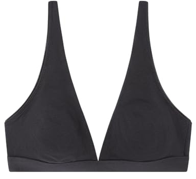 Women'secret Reggiseno Triangolare Padded Bci Cotton da Donna, Nero, 2B