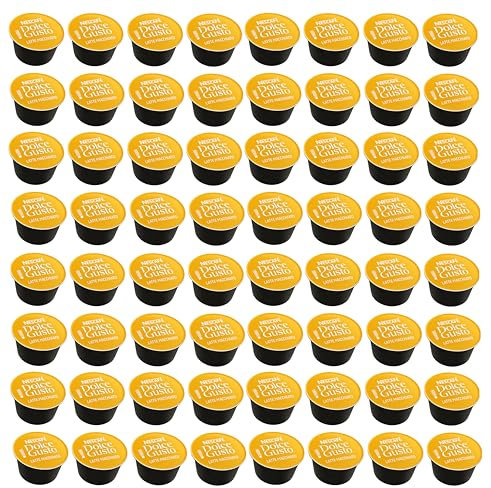 NESCAFÉ DOLCE GUSTO Latte Macchiato Coffee Pods Only - 50 Pack (SOLD LOOSE, No Milk Pods) Compatible with Dolce Gusto Machines