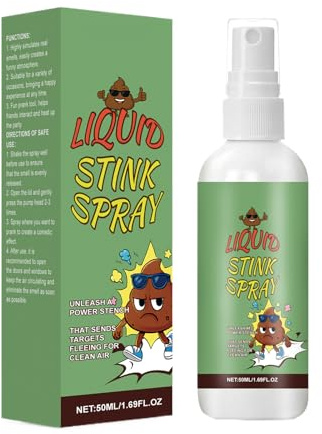 Illaluktande Spray - Cirka 50 ml | Skämtsam Spray Med Extra Stark Illaluktande Spray Med Ljud Roligt Spel För Party Skämt Vuxna Barn Halloween