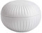 Kähler Bonbonniere Ø12 cm Hammershøi Dekoration dänisches Design, Weiss