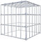 Gabiona Anbau-Gabione Typ3 eckig, Maschenweite 5 x 10 cm, Tiefe 30 cm, Gabione 30 x 30 x 30 cm (L x H x T), C-Ring