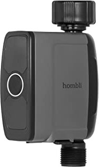 Hombli Smart Wasserregler, Bewässerungssteuerung per App, Einfache Bedienung, Keine Bridge, Automatisch bewässern mit Zeitplänen, Wetterabhängige Bewässerung, Batteriebetrieben