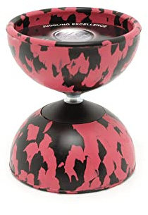 Mister Babache Diabolo ARLEQUIN Medium (Nu) Noir/Rose