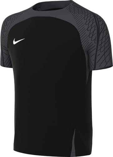 Nike Short-Sleeve Soccer Top Y Nk Df Strk23 Top Ss, Black/Anthracite/White, DR2287-010, S