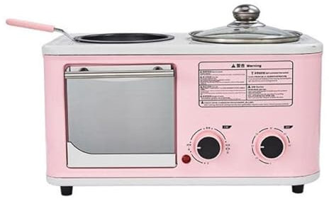 Máquina de desayunar, máquina de desayunar sándwiches multifuncionales, Cuatro en una Olla de Control de Temperatura Independiente, 600W / 600W