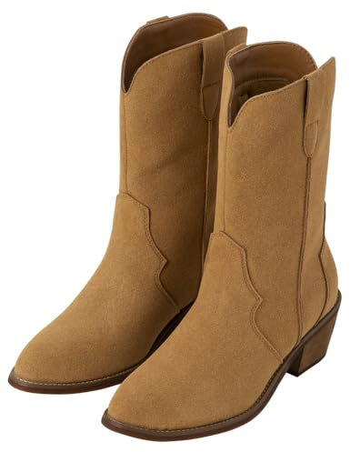 SPRINGFIELD Brown Cowboy Boot, Bota Vaquera Mujer