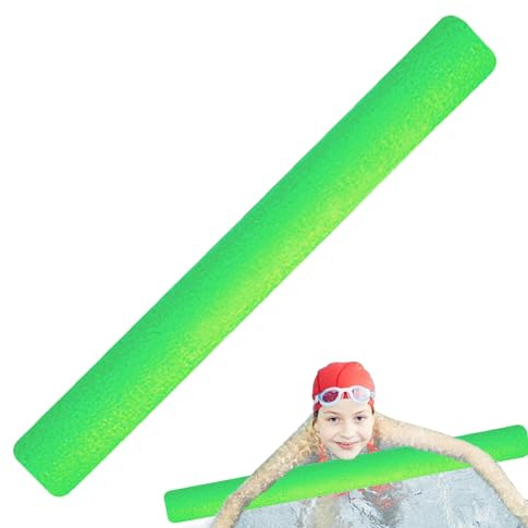 Tubo in schiuma per spaghetti da piscina, galleggiante, asta in schiuma colorata da 59 pollici, per piscine, spaghetti galleggianti, pasta spessa