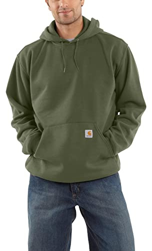 Carhartt Men's Marquette Sweatshirt, Moss, Medium