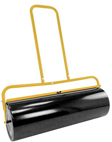 MaxxGarden - Rodillo para césped (acero, 90 cm de ancho, 33 cm de diámetro)