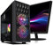 STGsivir Gaming PC Bundle, Gaming Computer Desktop, Intel Core i5-9400F up to 4.1GHz, AMD RX 580 8GB, 16GB RAM, 512GB SSD, 600M WiFi, BT 5.0, Windows 11, 22 Monitor