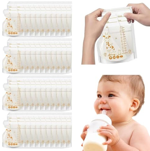 Muttermilchbeutel,40pcs Muttermilch Aufbewahrung Bags,Milchbeutel für Muttermilch,Muttermilchbeutel zum Einfrieren,Breast Milk Storage Bags,Muttermilchbeutel Zum Einfrieren,Muttermilch Aufbewahrung