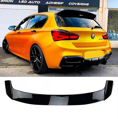Auto Perfectionists UK Rear Roof Spoiler Wing Compatible With BMW 1 Series F20 F21 M135 M140i 2011-2018 ABS Gloss Black