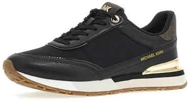 Michael Kors Damen Nova Trainer Sneaker, Brown Multi, 40 EU