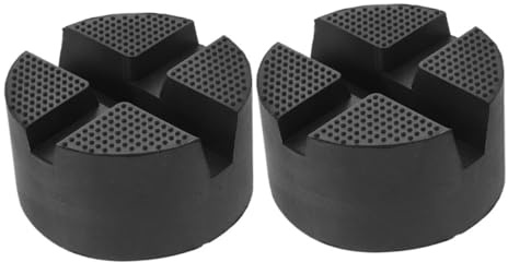 Almohadilla para Gato de Coche de Goma Negra 2 Piezas