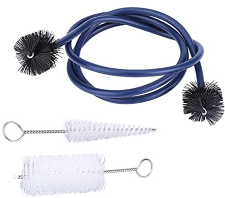 OVAQUIXI Trumpet Cleaning Care Kit, Trumpet Mouthpiece Brush Valve Brush Musical Instrument Maintenance Accessory