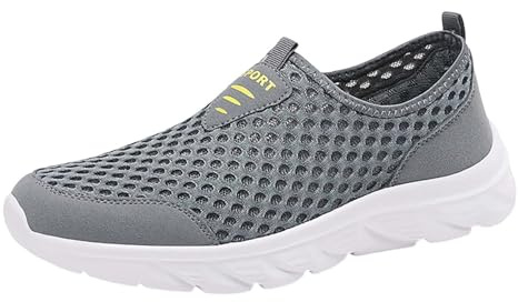 Generisk Slip On sneakers för män, ortopediska skor, sportskor | Dagliga sneakers slip-on, handsfree, andas, halkfria, dämpning, jogging, fitness, träning, promenader