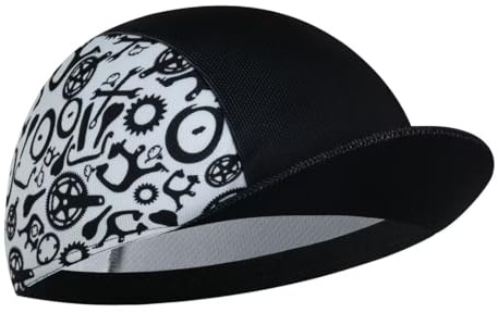 Corsehild Gorro de ciclismo bajo casco, gorras de ciclismo unisex, Talla única