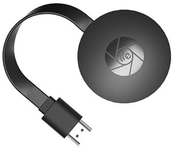 Verazquy Wireless HDMI Display Adapter, 4K WiFi Dongle Projector Miracast Supports 1080P Mirror Screen Video Streaming Stick Tv Box Portable 2.4GHz Phone to TV for Android IOS or More Projector