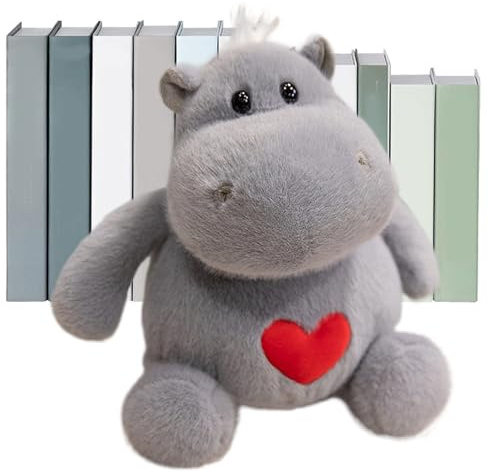 Lyxiga djur, uppstoppade djur | Hippo Hippo dekorativ mjuk kastkudde, uppstoppade djur - dekorativ flodhäst och myrkudde, De-, söt plyschleksak för barn, C-dekoration