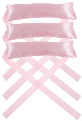 minkissy Bigoudis sans Chaleur 3 Pièces pour Cheveux Longs, Rubans Épais Doux, Boucles sans Effort, Protection Cheveux Pendant la Nuit, Accessoires Coiffure Femmes, sans Risque de Brûlure,