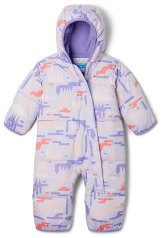 Columbia Baby Snuggly Bunny II Bunting, Snowdrift Highland/Paisley Purple, 18/24