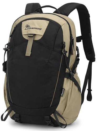 MOUNTAINTOP 30L Hiking Backpack,Men Women Camping Backpack,Lightweight Trekking Travel Backpacks for Climbing Skiing Cycling