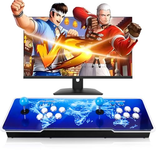 Console d'arcade améliorée 2025, boîte Pandora, 36 800 jeux intégrés, simulateurs PSP/DC/N64, jeu 3D, sortie HDMI 4K, convient pour TV/PC/projecteur, carte TF 256 Go, console de jeu rétro