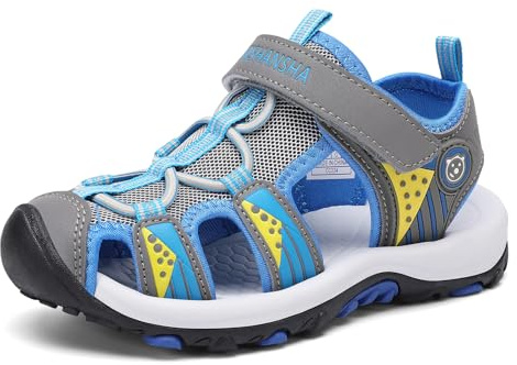 Mishansha Sandalias de Verano para Niños Trekking Gris Tallas 27