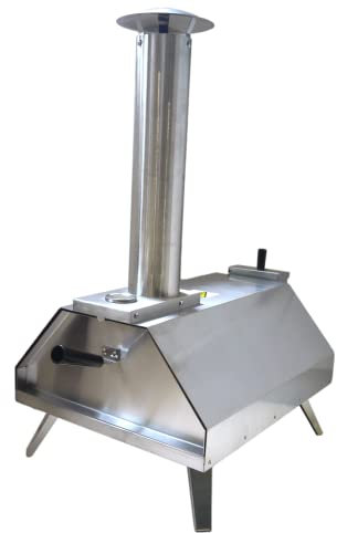 SOW Horno de Leña de Exterior para Pizza. Doble Pared de Acero Inoxidable. Smokey Olive Wood.