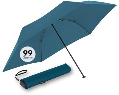 Doppler Parapluie de poche Zero 99 Flat I Ultra léger I Facile à ouvrir I Plat & compact
