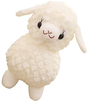 ibasenice Peluche De Alpaca Adorable Juguete De Peluche Muñeca De Alpaca Sonido Años para Coleccionar o Decorar