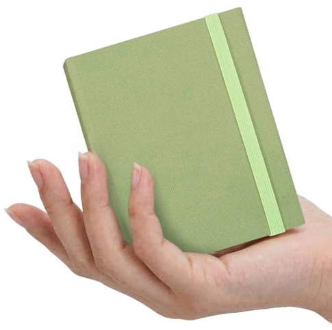 Vienrose Polaroid Photo Album Holds Up to 52 Photos Grass Green | cloth bound photo book, fujifilm instax mini film, 6x9 cm, 52 pockets, mini album