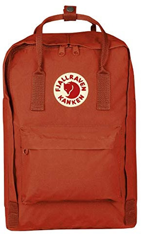 Fjallraven, Kånken Laptop 15, Rucksack, Rowan Red., Unisex-Erwachsener