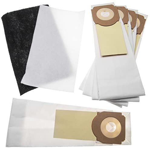 vhbw set di sacchetti (carta) + filtro da 7 pzz.. compatibile con Hoover Athyss AS70 AS30011, AS71 AS05011, AS71 AS06011, AS71 AS07011 aspirapolvere