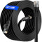 Ethernet Cable 30m Outdoor & Indoor, Long Ethernet Cable High Speed, Cat 6 Flat Gigabit Anti-Interference Internet Cable, For Home/Router/Switch(30 Clips) - Faster Than Cat5/Cat 5E/False Cat 7