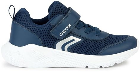 Geox J Sprintye Boy A, Sneakers, Navy Blue, 35 EU