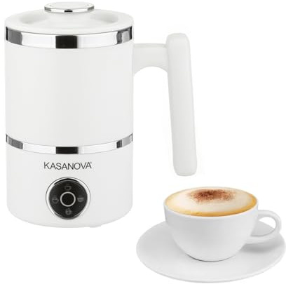 KASANOVA Mjölkskummare W400 4 funktioner Vit