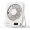 WHATOOK Desk Fan USB: 5000mAh Ultra Quiet 100 Speeds Mini Personal Fans with 24H Long-Lasting Battery, USB-C Fast Charging, LED Display, Child-Safe Grille for Home Office Bedroom Travel Camping