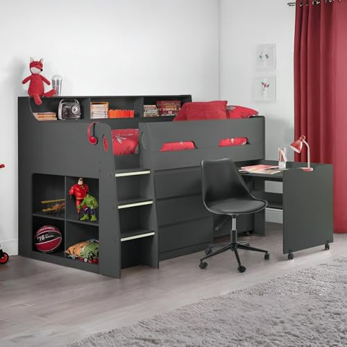 Julian Bowen Anthracite Wood Jupiter Midsleeper