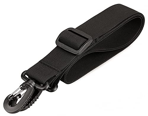 DONGKER Correa de Hombro, Riñonera Táctica Correa de Accesorios Correa de Bolsa de Repuesto Ajustable con Ganchos Giratorios para Bolso Cruzado