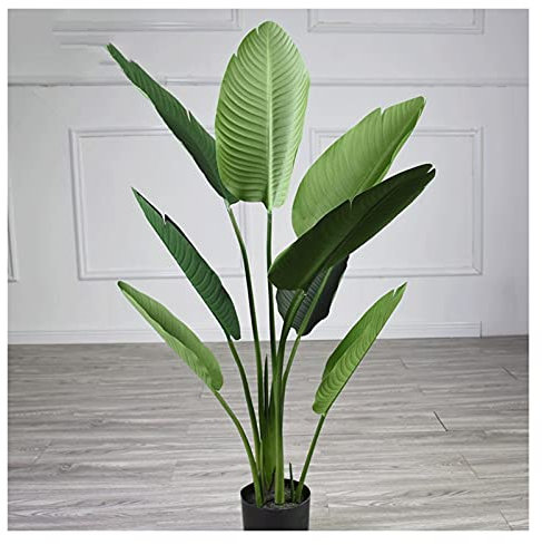 zxb-shop Künstlicher Baum 47-Zoll-künstlicher Bananenbaum, Kunstbaum aus hochwertigem Lichtgaze-Material, kann drinnen und draußen verwendet Werden. Simulation Bonsai