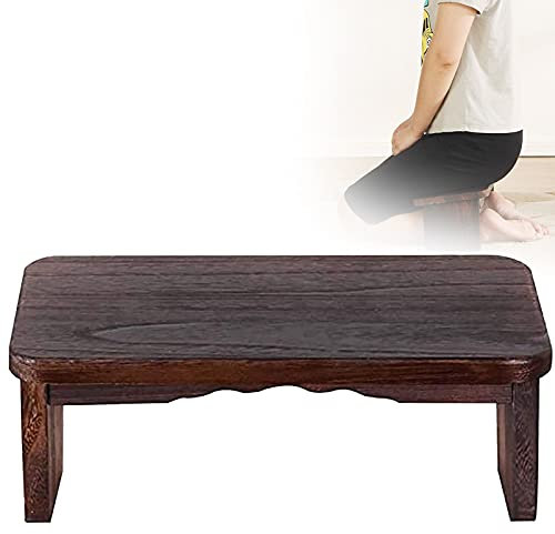 JYCCH Meditationsbank mit festem Bein, Perfekter Kniehocker, handgefertigt, umweltfreundlich, aus Holz, kniend für Tiefe Meditation, Starke Tragfähigkeit